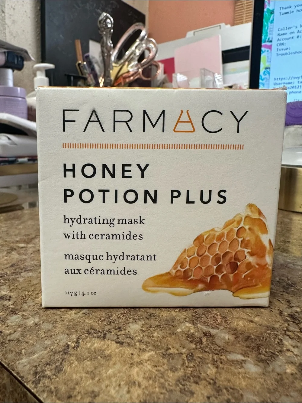 FARMACY HONEY POTION PLUS CERAMIDE HYDRATION MASK 4.1 OZ
